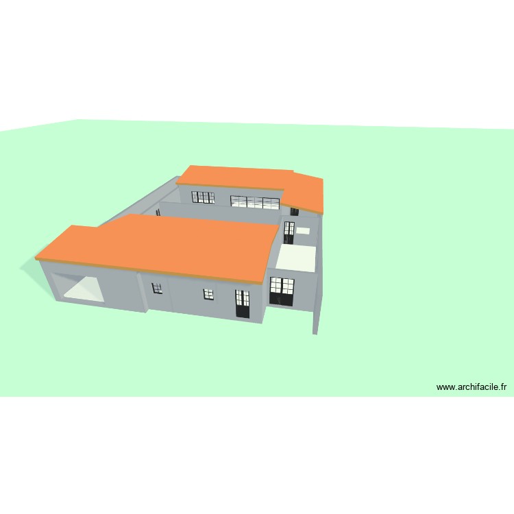 Villa Toit Final. Plan de 0 pièce et 0 m2