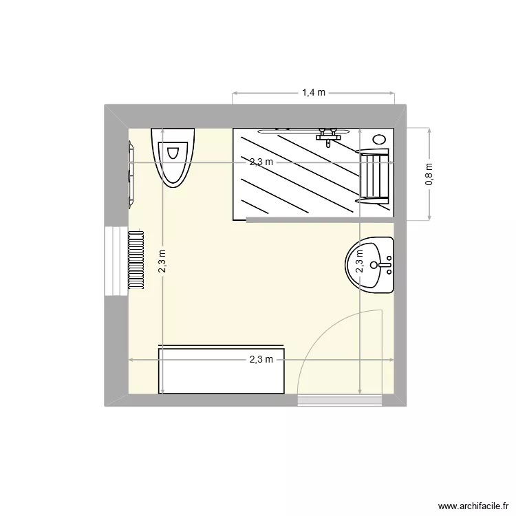 Deulceux après travaux. Plan de Deulceux après travaux. Plan de