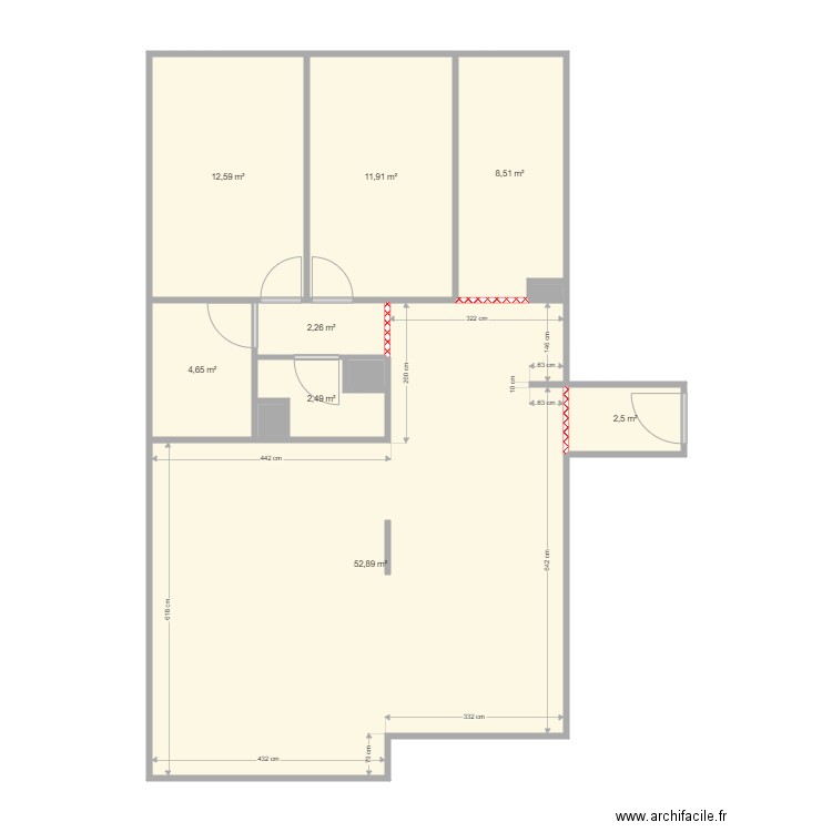 Vaugirard 235 AMENAGEMENT 2. Plan de 0 pièce et 0 m2
