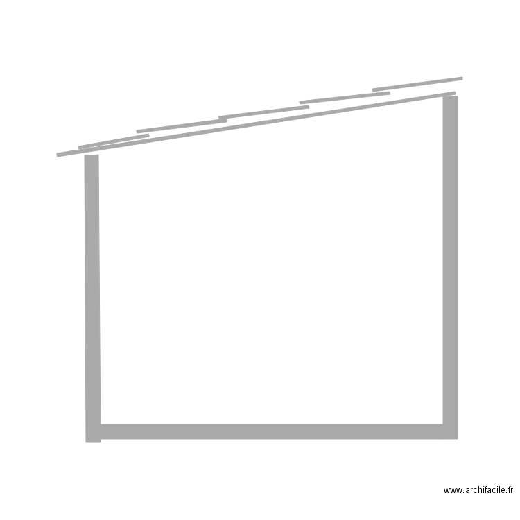 garage. Plan de 0 pièce et 0 m2