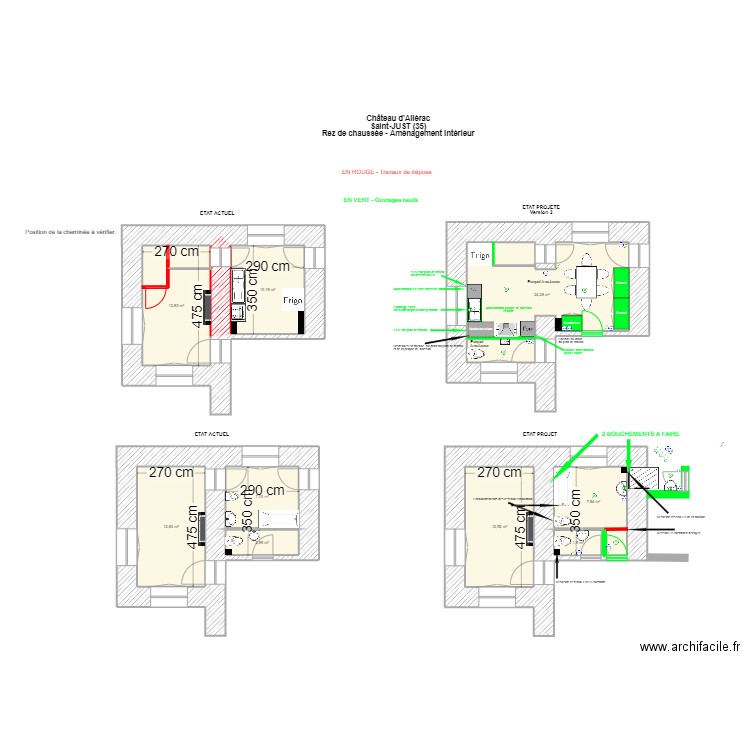 ASJ-Cuisine V2. Plan de 9 pièces et 93 m2