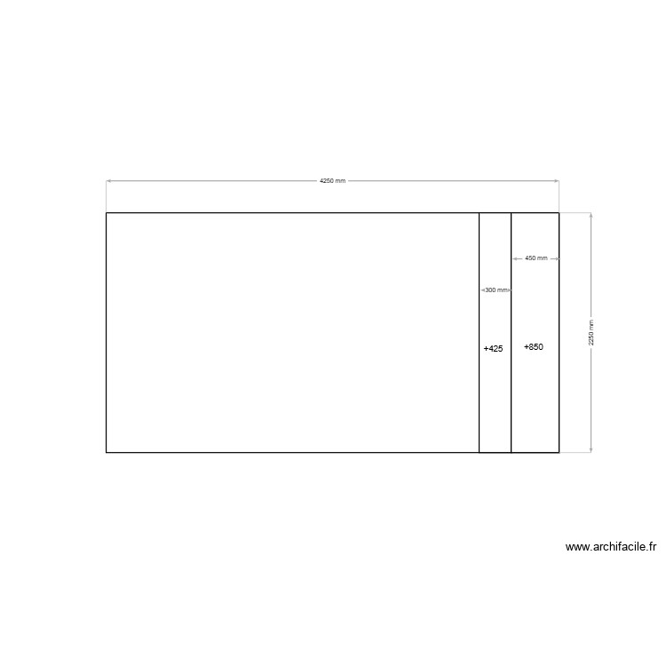 Clarapede. Plan de 0 pièce et 0 m2