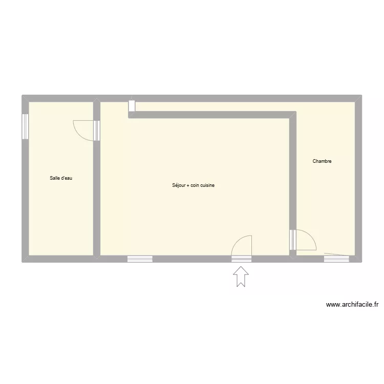 52 chemin du traversier Le Pradet. Plan de 
