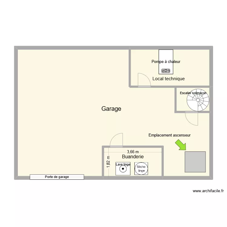 AMIEL Rez-de-chaussée. Plan de AMIEL Rez-de-chaussée. Plan de