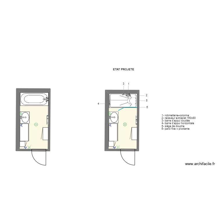 ROUSSEL ADAPT. Plan de 