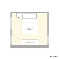 PLAN CHAMBRE APT 7 SCI