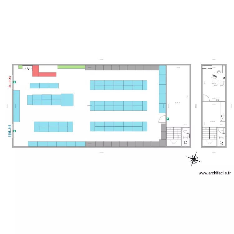 DEGRIFF. Plan de 