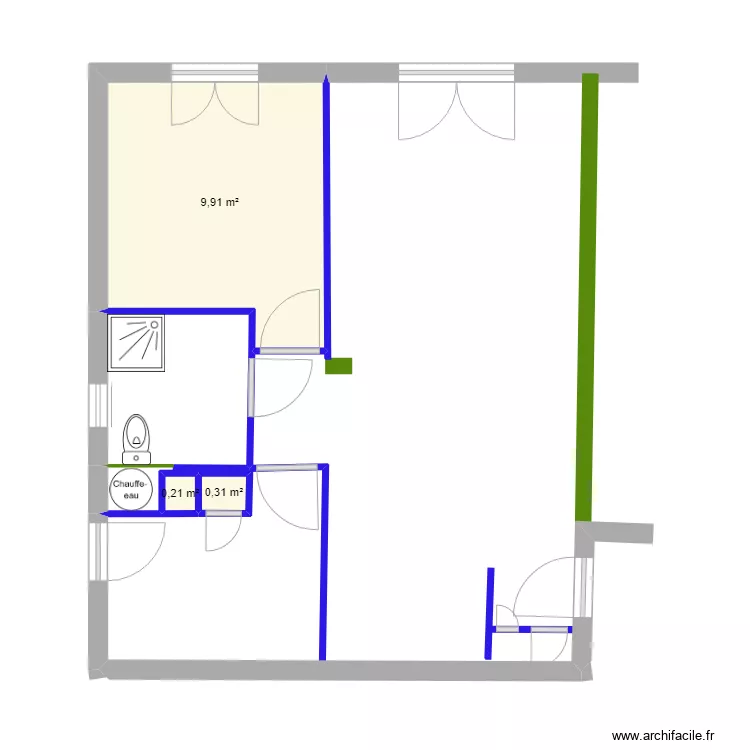travaux_perrez_chamonix. Plan de 