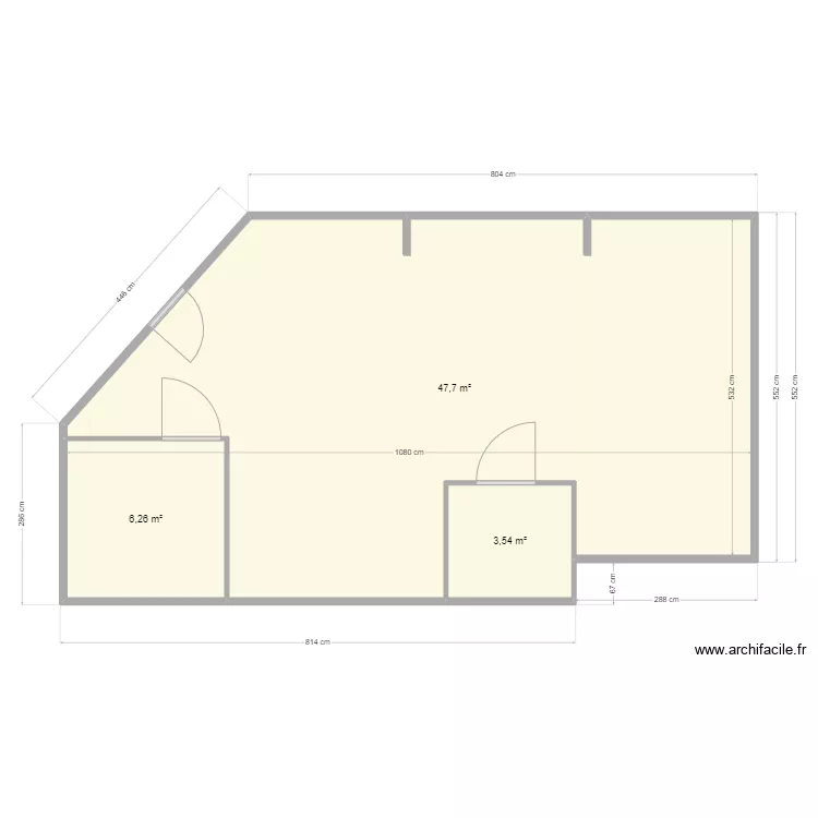 Plan TAM cloison. Plan de 