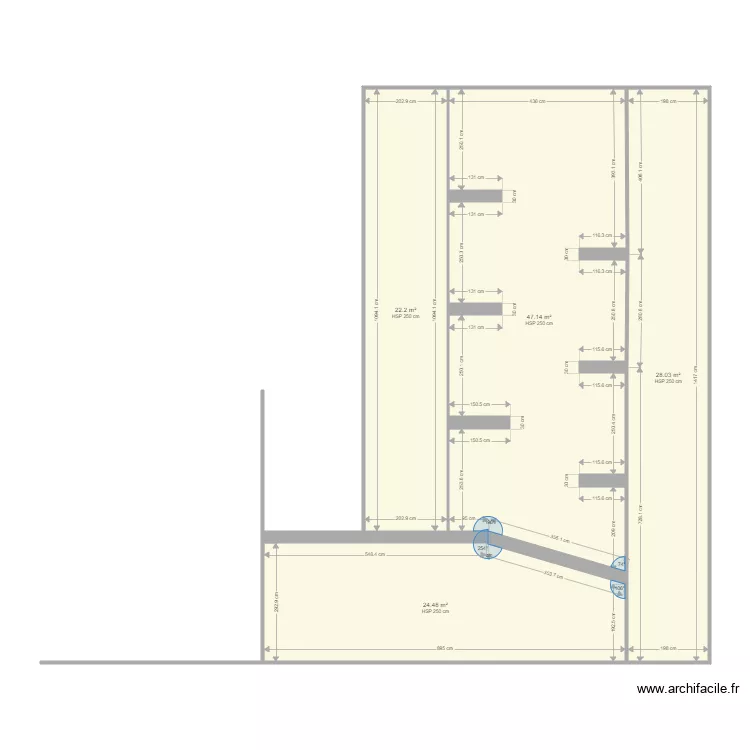 FONCIA CAGE A BRIAND. Plan de 4 et 122 m² FONCIA CAGE A BRIAND. Plan de 4 et 122 m²