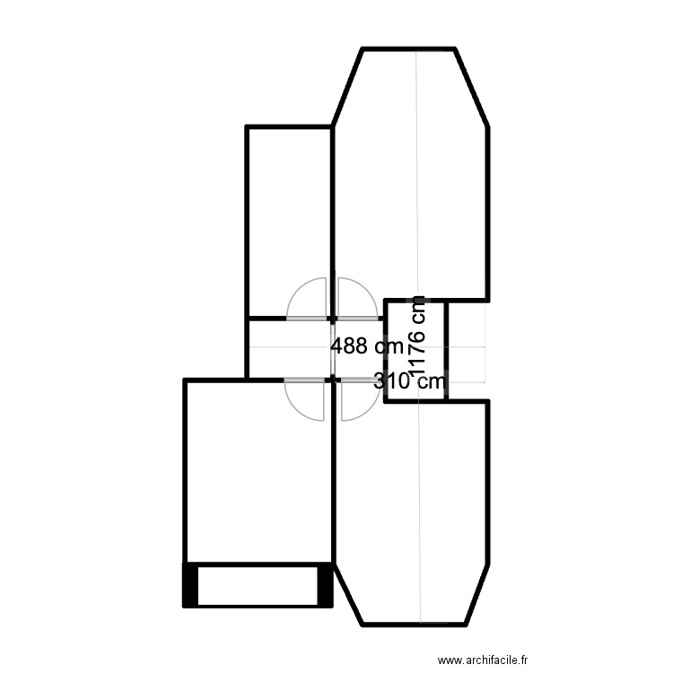 56Rep projet3. Plan de 6 pièces et 42 m2