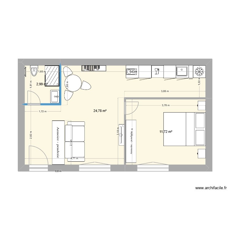 rené coty. Plan de 0 pièce et 0 m2