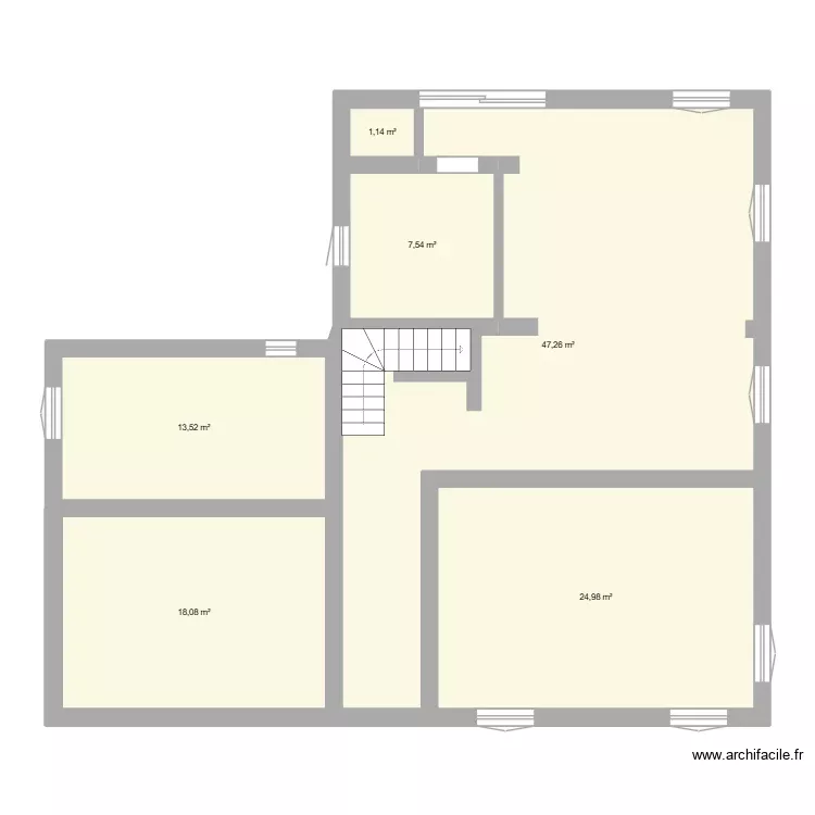 maison jeancourt bas. Plan de 6 Pièces et 113 m² maison jeancourt bas. Plan de 6 Pièces et 113 m²