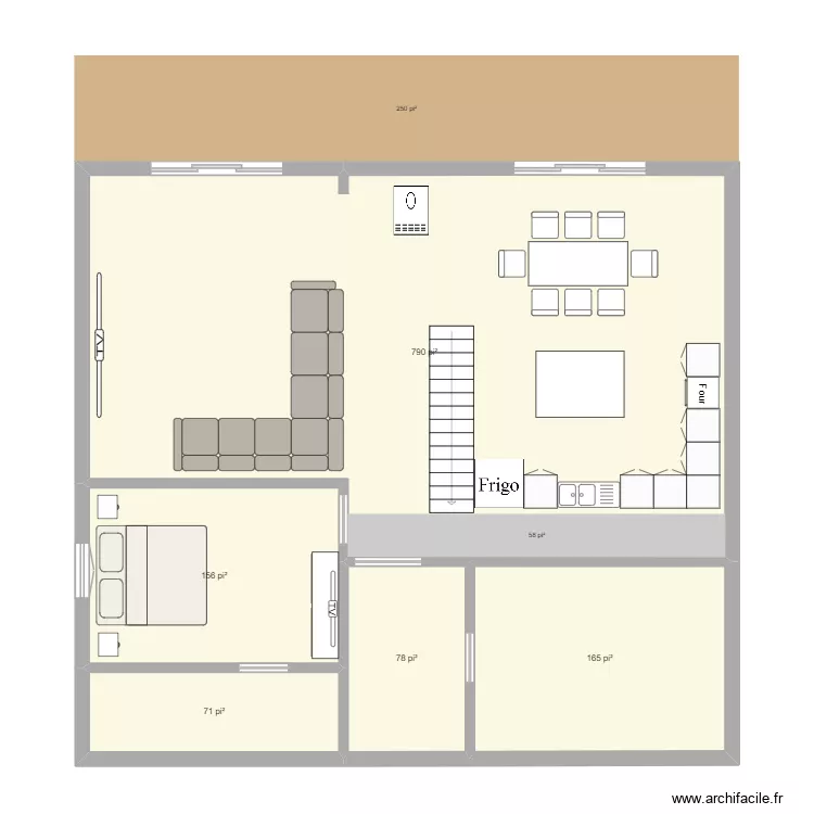nouveau chalet. Plan de 5 et 117 m² nouveau chalet. Plan de 5 et 117 m²