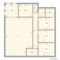 4 chambres et grand séjour