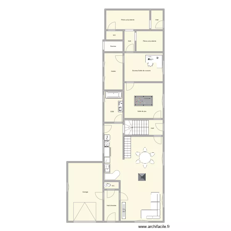 rdc briqueterie. Plan de 