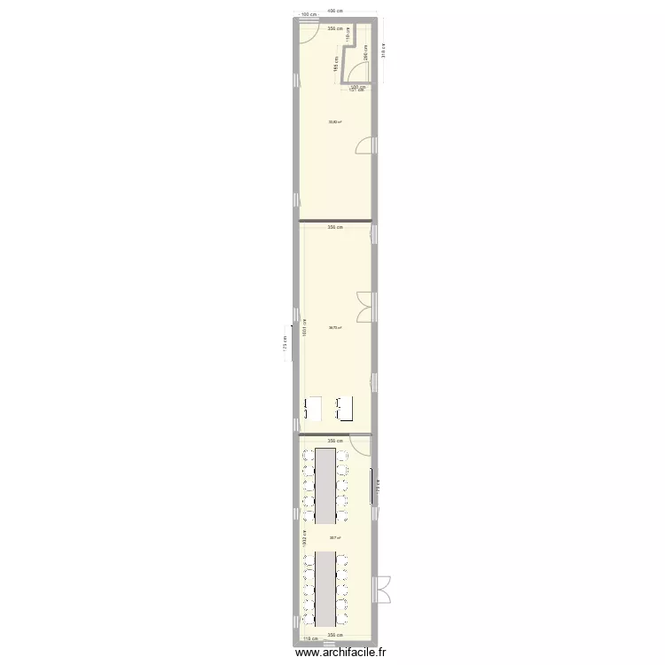 projet salles MFR. Plan de projet salles MFR. Plan de
