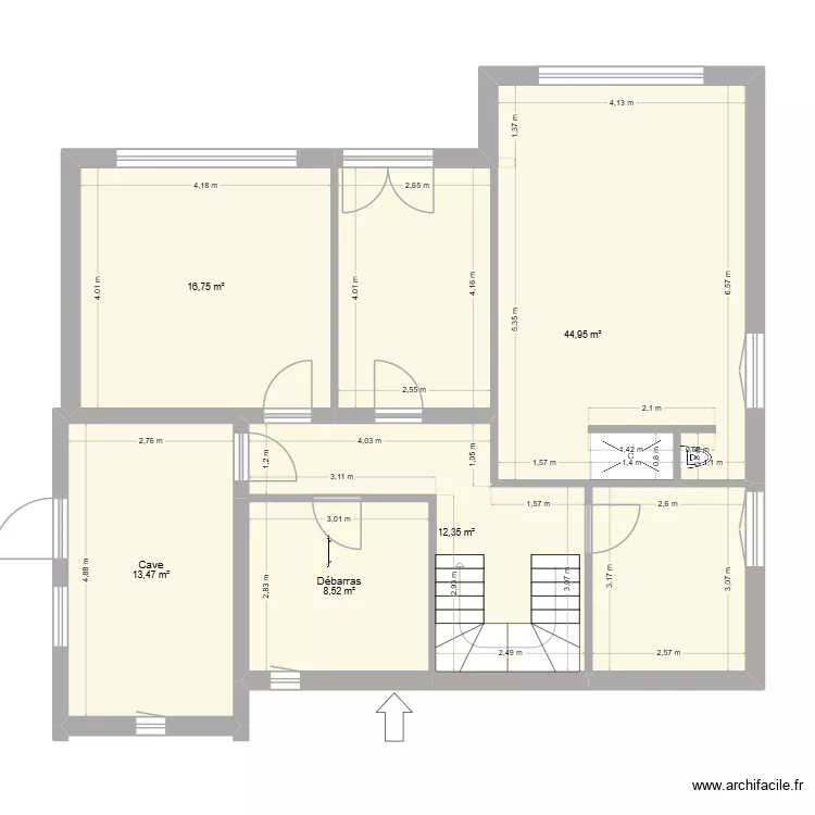 Uhlandstrasse 48 - Keller. Plan de 5 et 96 m² Uhlandstrasse 48 - Keller. Plan de 5 et 96 m²