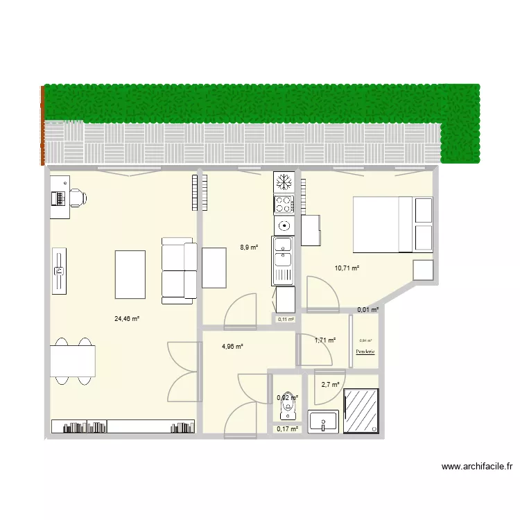 GARDEBLED 2. Plan de 11 et 56 m² GARDEBLED 2. Plan de 11 et 56 m²