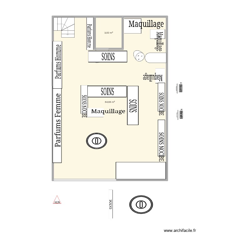 Plan sol. Plan de 0 pièce et 0 m2