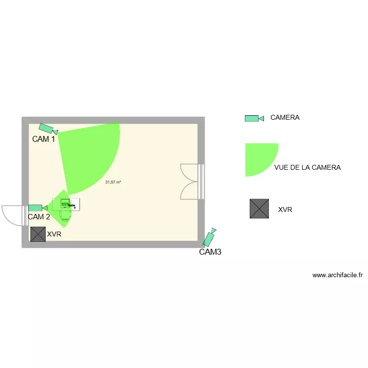 WATCH AND CO. Plan de 1 et 32 m² WATCH AND CO. Plan de 1 et 32 m²