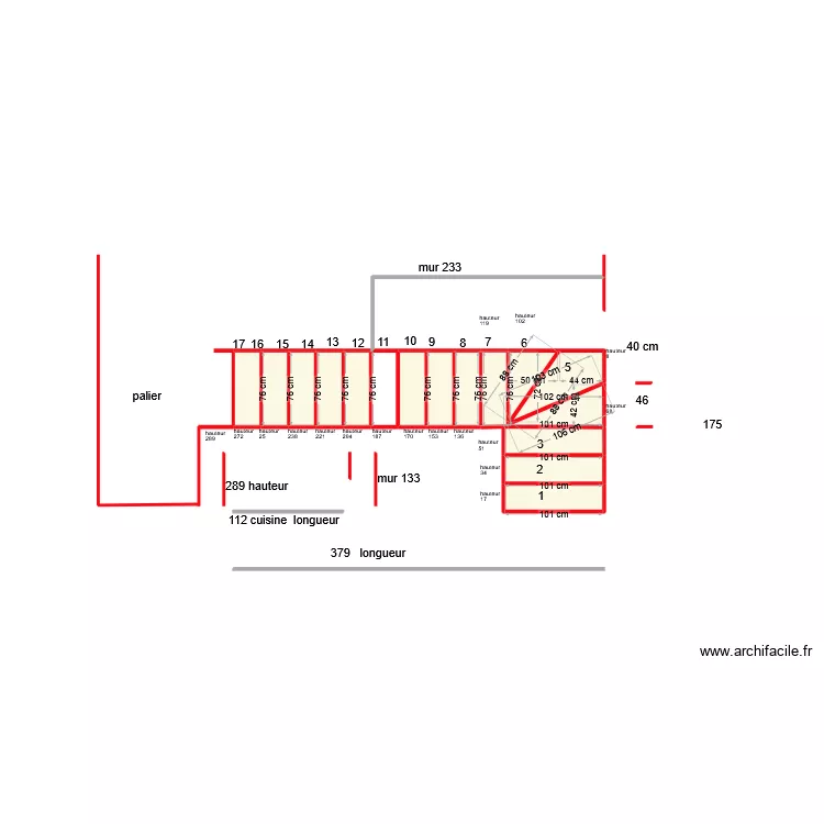 escalier version final 1. Plan de 