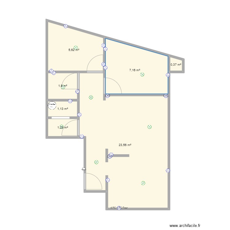 Juin 2024. Plan de 0 pièce et 0 m2