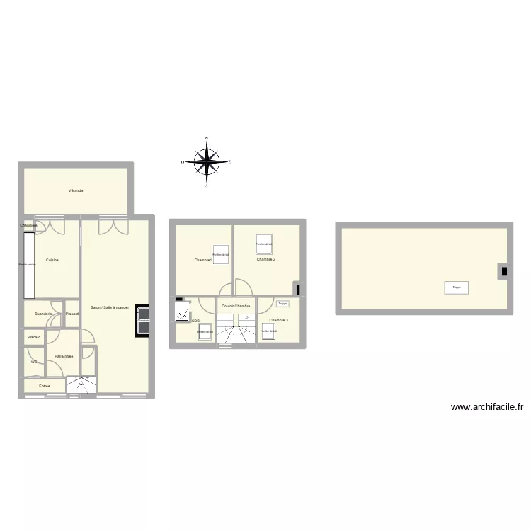 id school croquis Raphaël. Plan de 21 Pièces et 123 m² id school croquis Raphaël. Plan de 21 Pièces et 123 m²