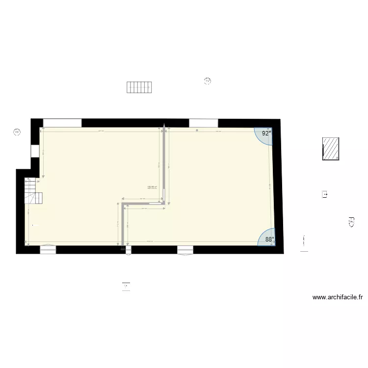 MALAGAYTE21. Plan de 1  et 153 m²