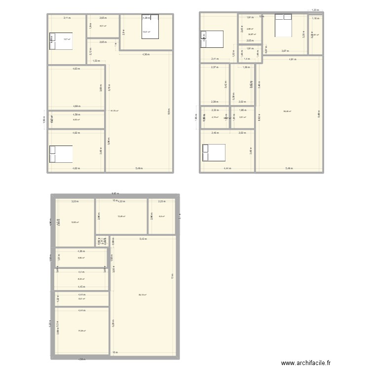 s jjorge. Plan de 21 pièces et 385 m2