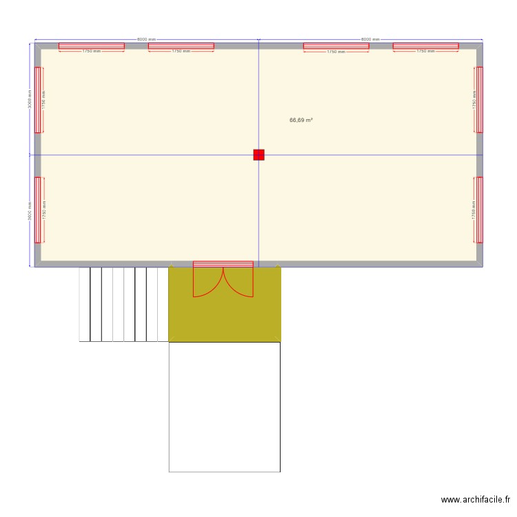 Островищи мастерская. Plan de 0 pièce et 0 m2