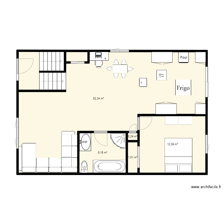 Plan Maison v2. Plan de 0 pièce et 0 m2
