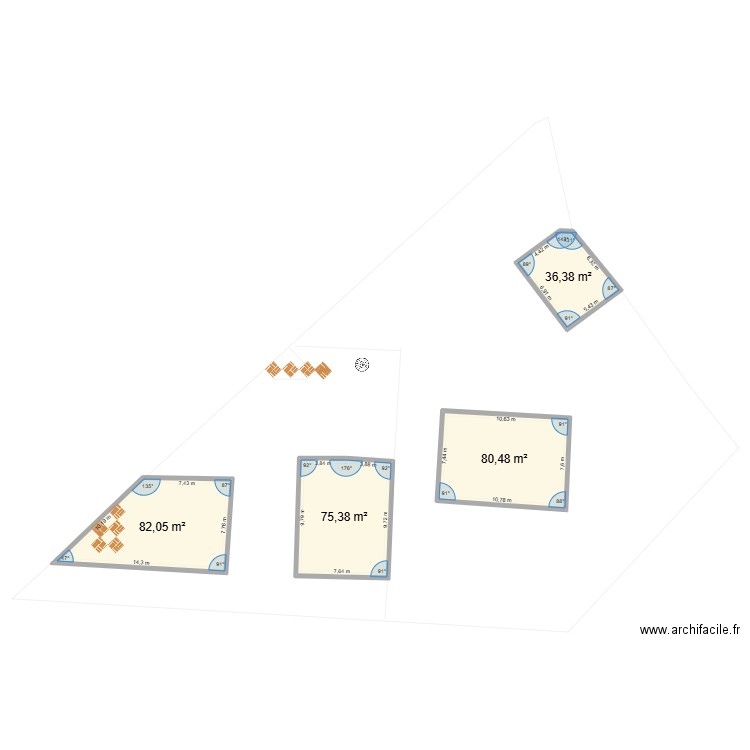 maison double brens 07/2025 8. Plan de 4 pièces et 274 m2