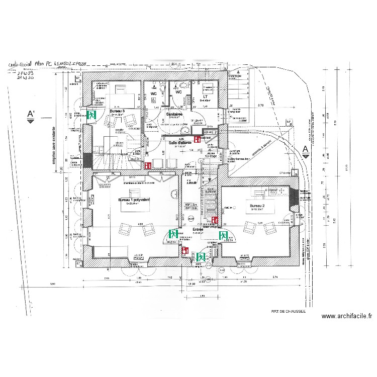 plan ccas. Plan de 0 pièce et 0 m2