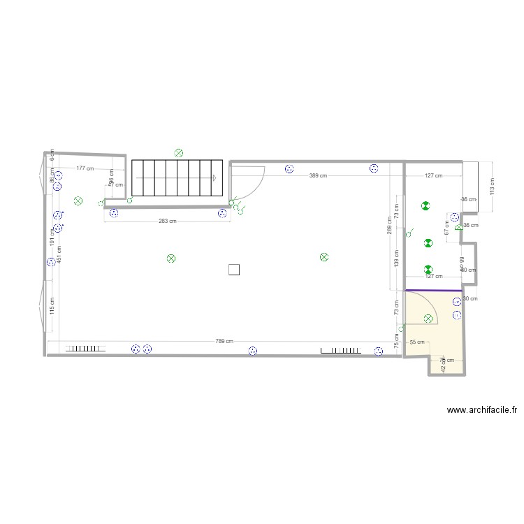 APPART CAGNES Electricité . Plan de 0 pièce et 0 m2