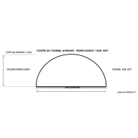 TUNNANG COUPE NORD-OUEST / SUD-EST