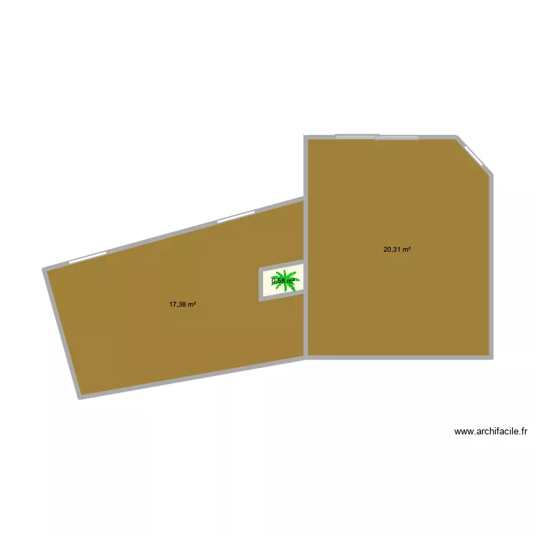 NOLLEVALLE. Plan de 3 et 38 m² NOLLEVALLE. Plan de 3 et 38 m²