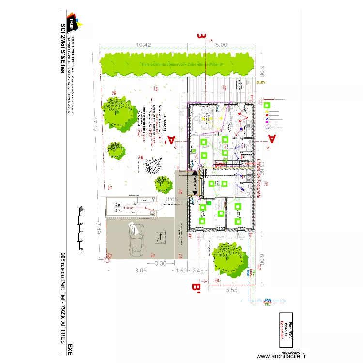 TEMIS RDC ECL. Plan de 