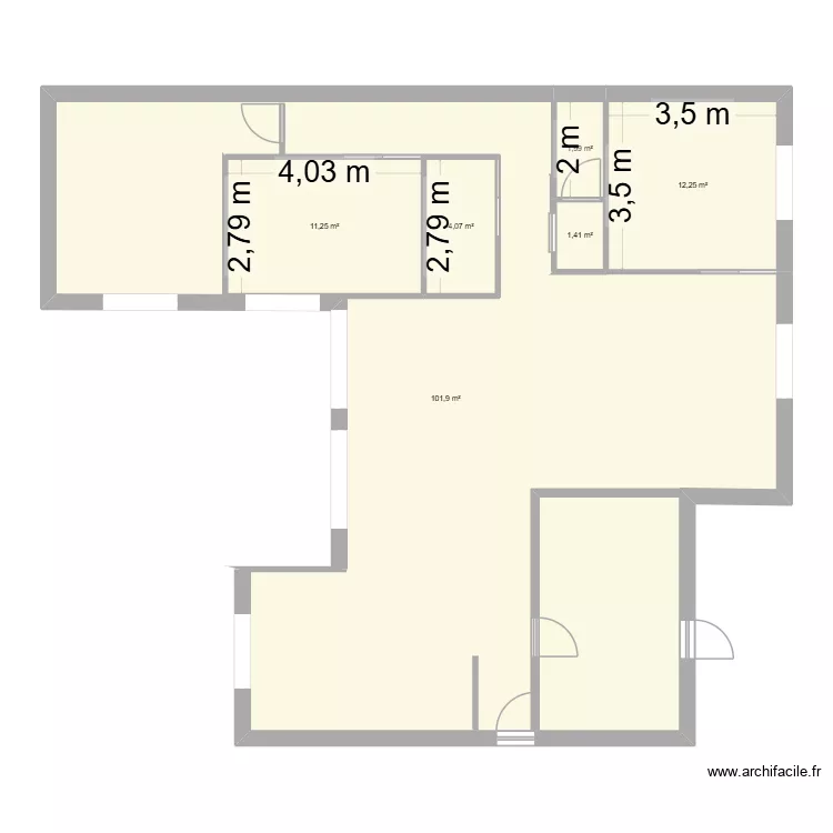 Maison St R&eacute;my. Plan de 6  et 150 m²