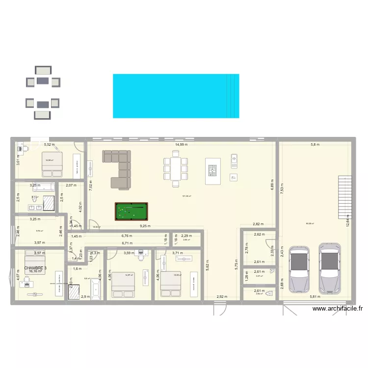 arriet991. Plan de 17 Pièces et 395 m² arriet991. Plan de 17 Pièces et 395 m²