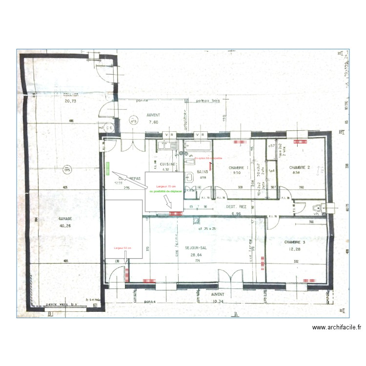 MC bretaudeau. Plan de 0 pièce et 0 m2