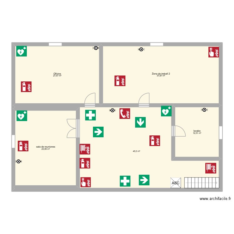 ipo 2. Plan de 5 pièces et 153 m2