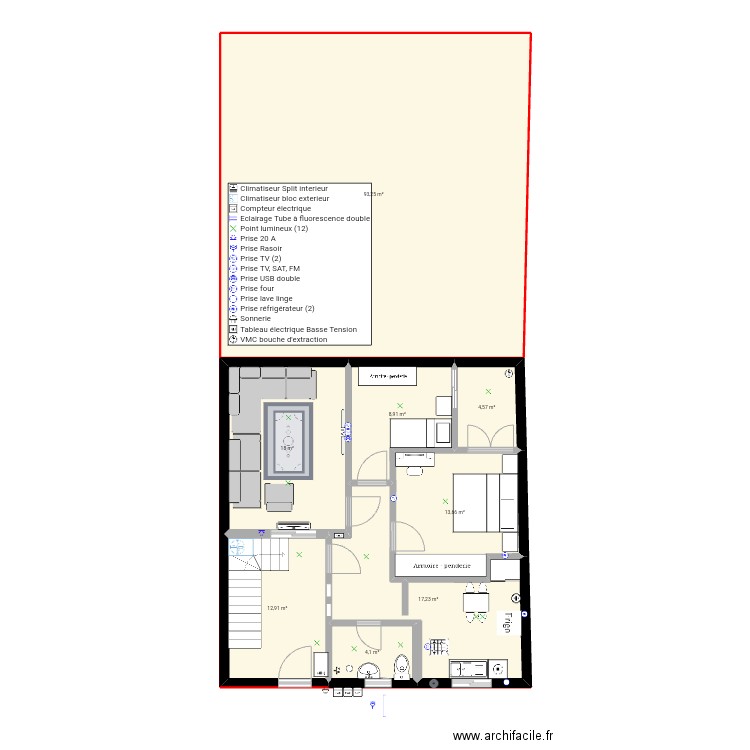 Plan 01. Plan de 0 pièce et 0 m2