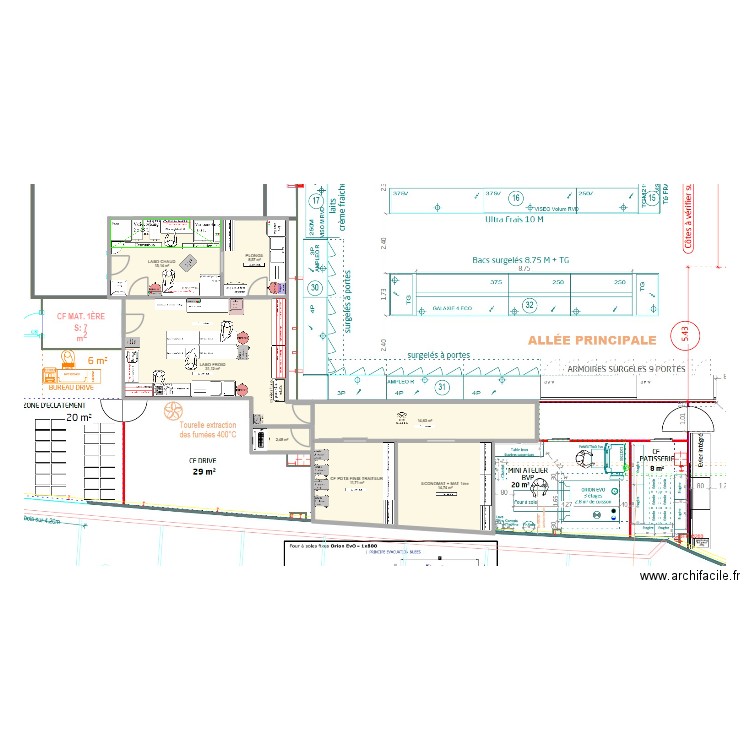 Wolfisheim V3. Plan de 7 pièces et 98 m2