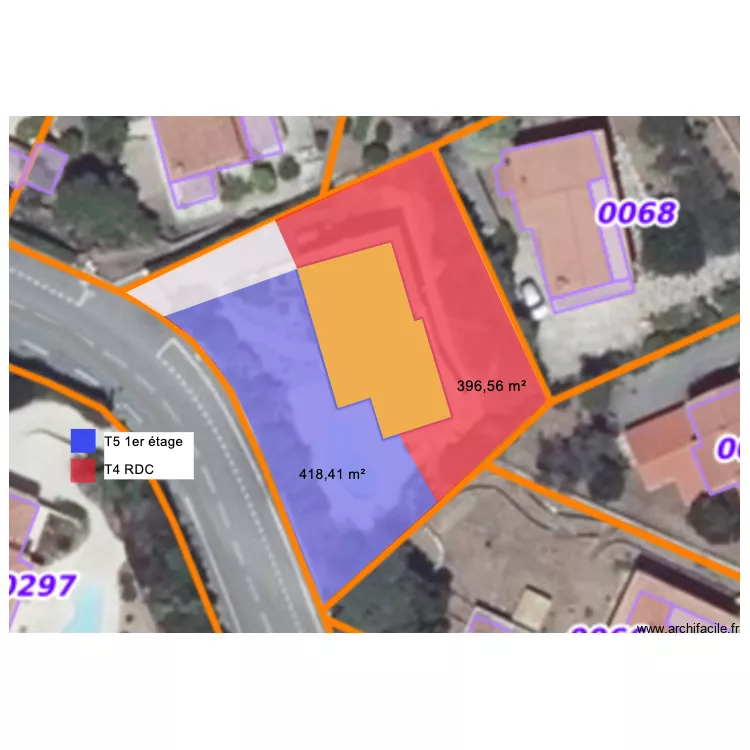 Saint Aygulf. Plan de 