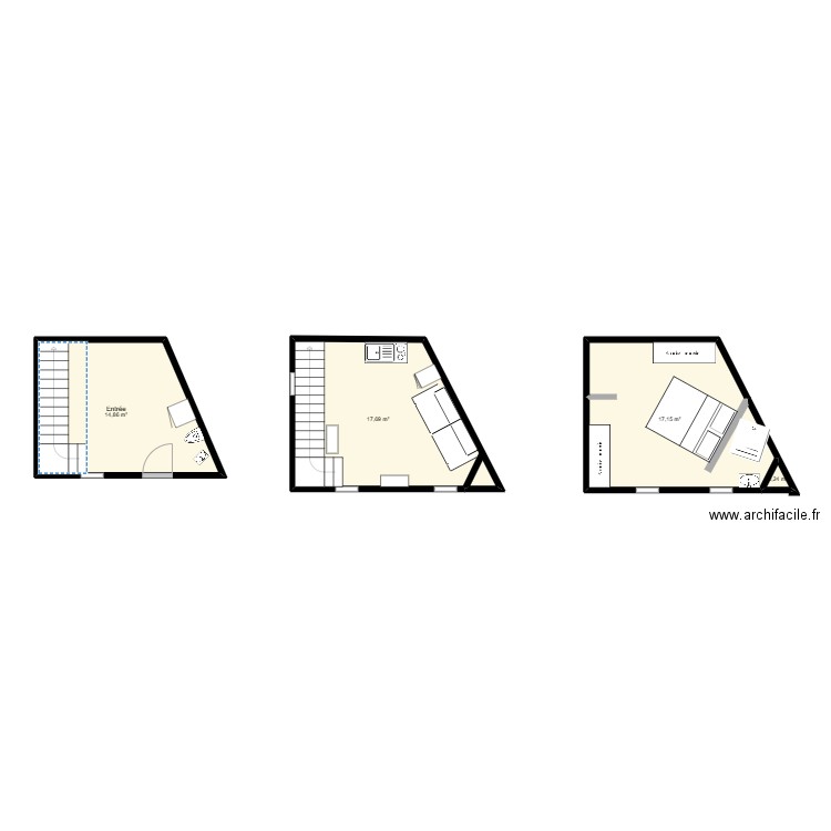 Projet maison. Plan de 0 pièce et 0 m2
