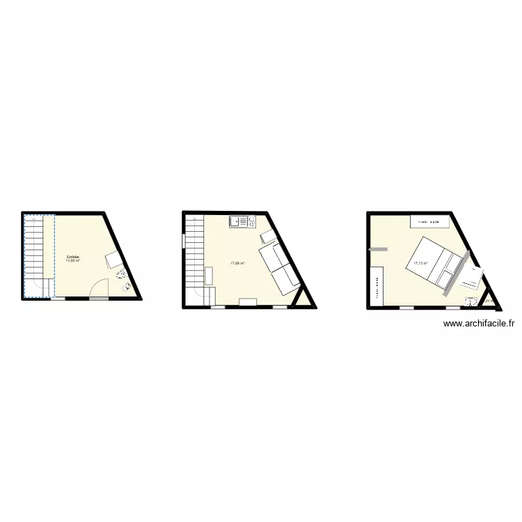Projet maison. Plan de 