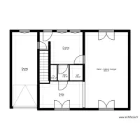P0. PLAN ORIGINAL RDC - PROJET ROUSSELET