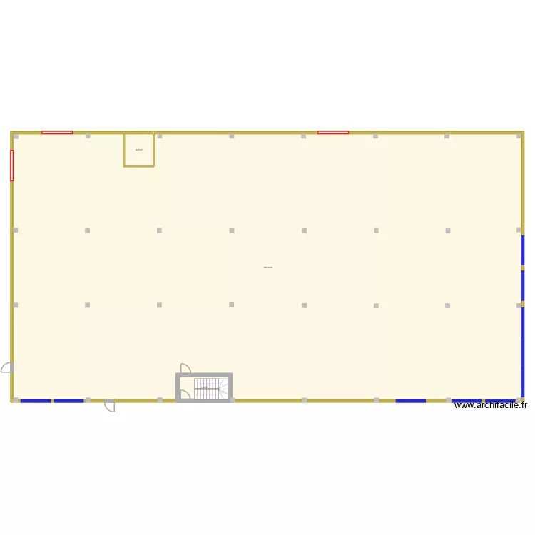 Tilman Lo. Plan de 3  et 929 m²