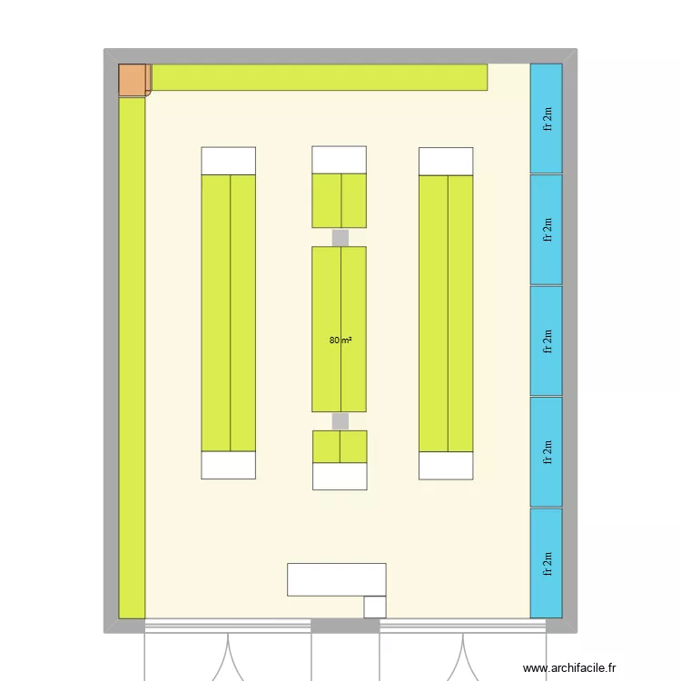 mnia. Plan de 1 Pièce et 80 m² mnia. Plan de 1 Pièce et 80 m²